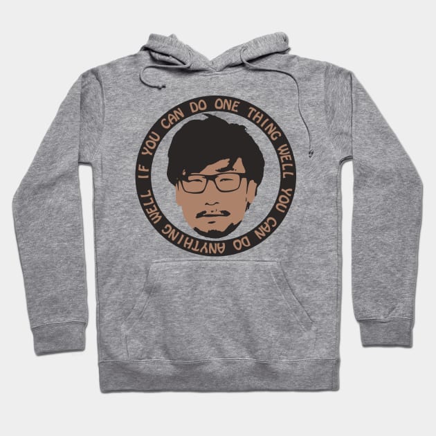 Kojima's Word's of Wisdom Hoodie by Sonchezz